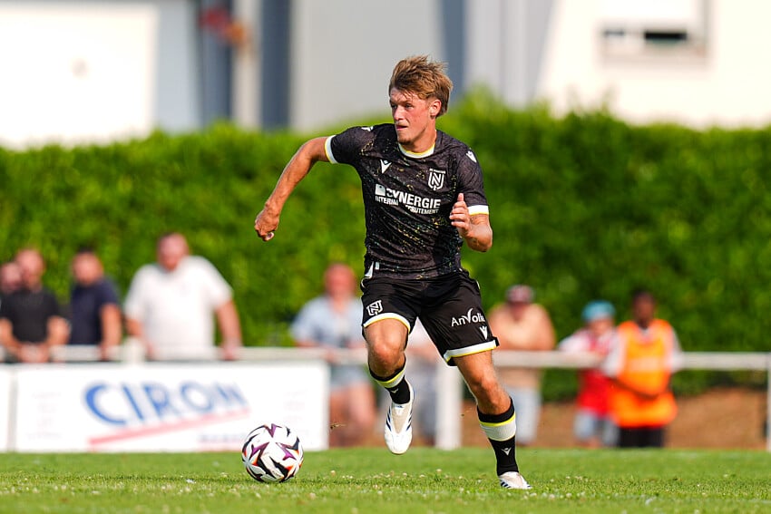 Johann Lepenant sous le maillot du FC Nantes