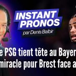 L’instant pronos Europe (J5) : « Le PSG tient tête au Bayern, pas de miracle pour Brest au Barça »