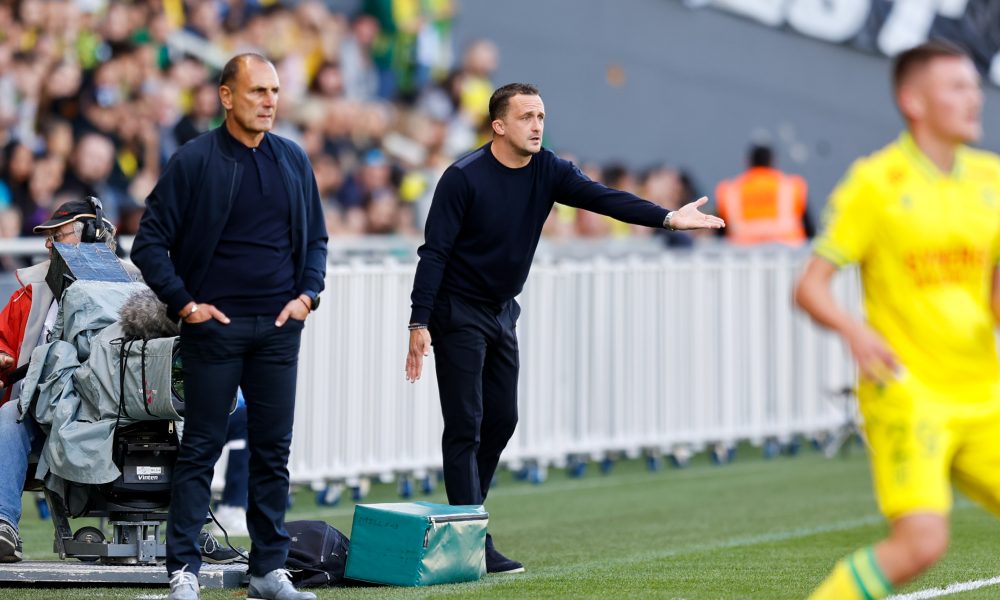 Pierre Aristouy est passé sur le banc du FC Nantes.