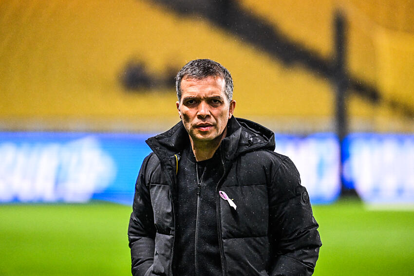 L'entraîneur du FC Nantes, Luis Castro.