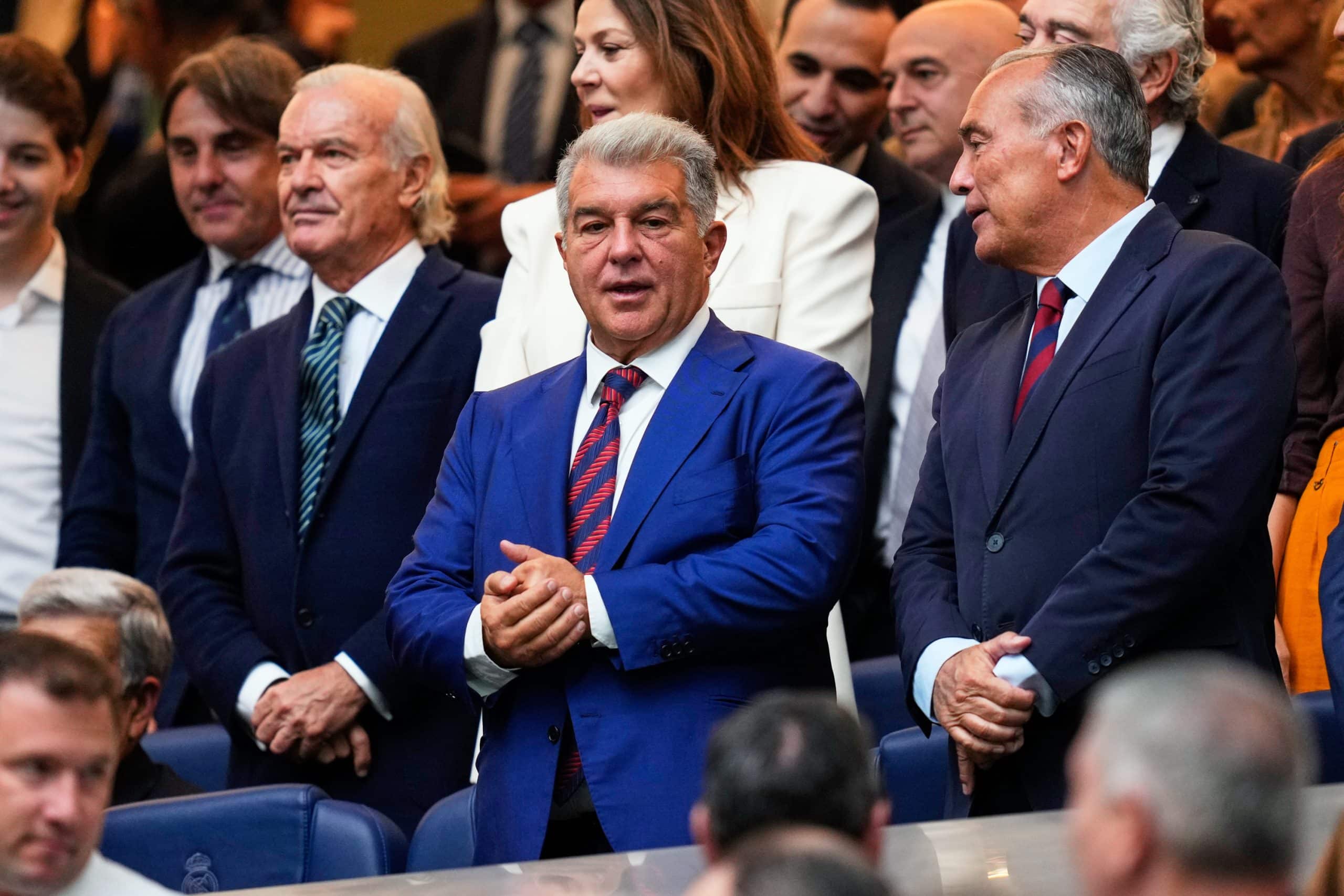 Joan Laporta, le président du FC Barcelone