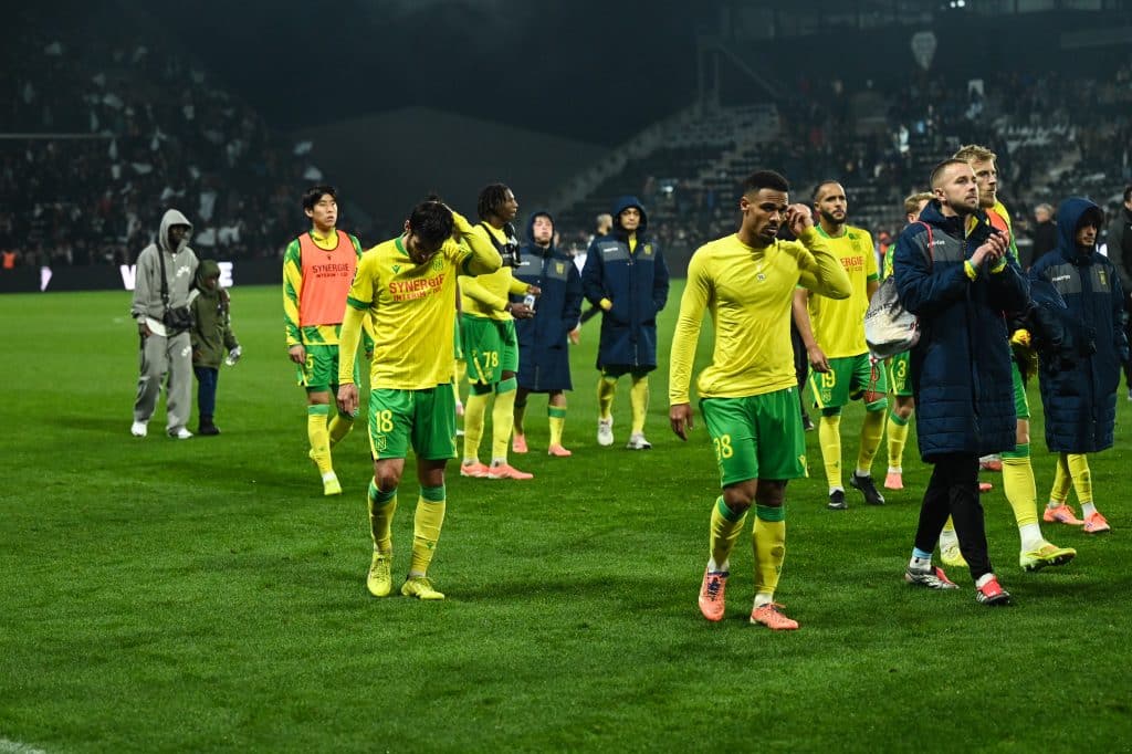 FC Nantes : une statistique maudite annonce la Ligue 2, l’ASSE en a déjà fait les frais !
