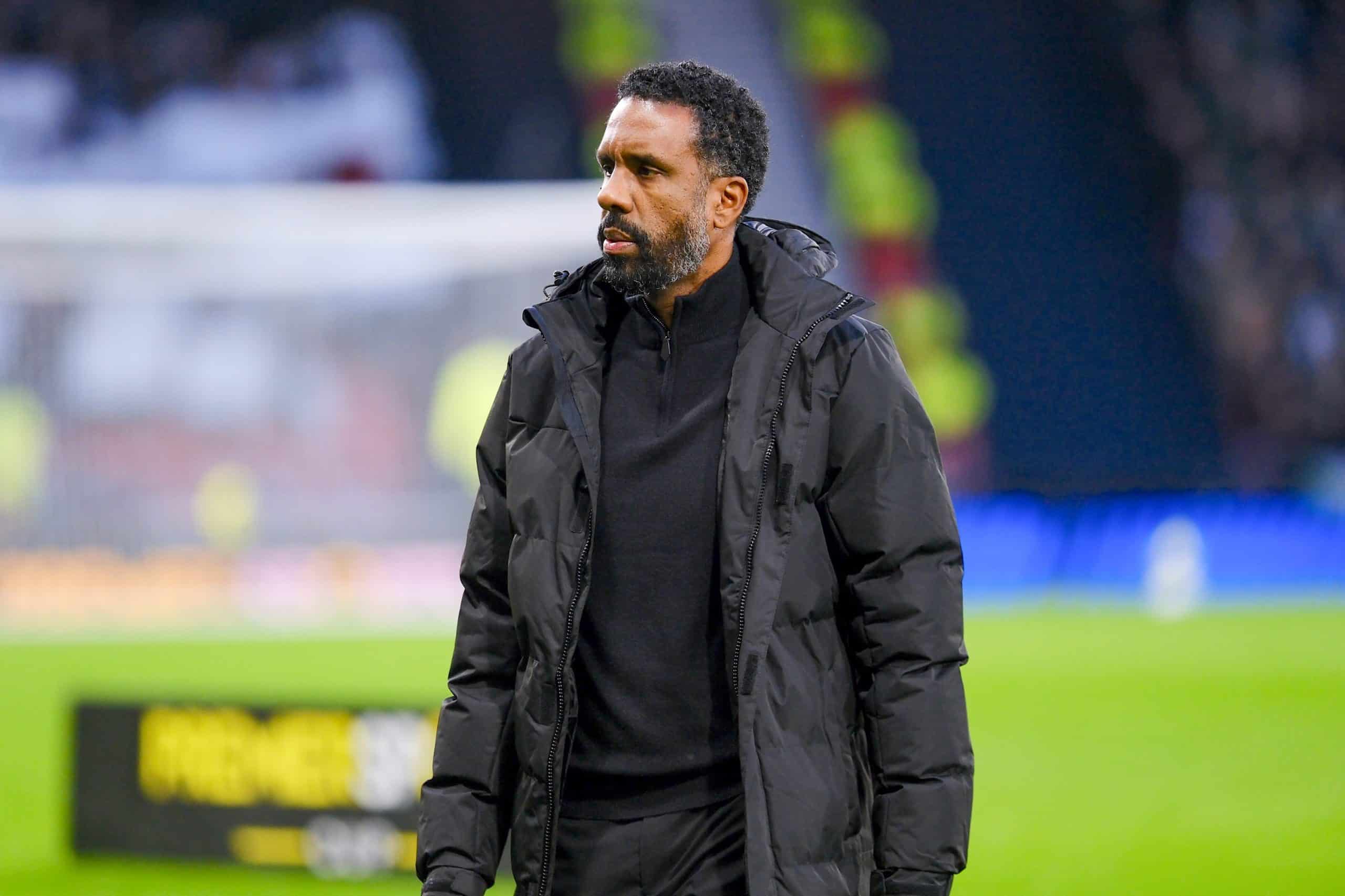 L'entraîneur du Celtic Glasgow, Wilfried Nancy, après la finale de Coupe de la League perdue contre Saint-Mirren.