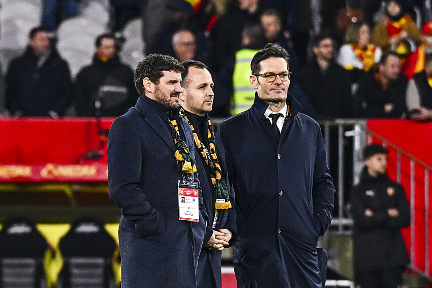 L'état-major du RC Lens