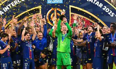 PSG : le vilain geste de Chevalier avec Safonov après le sacre contre Flamengo 