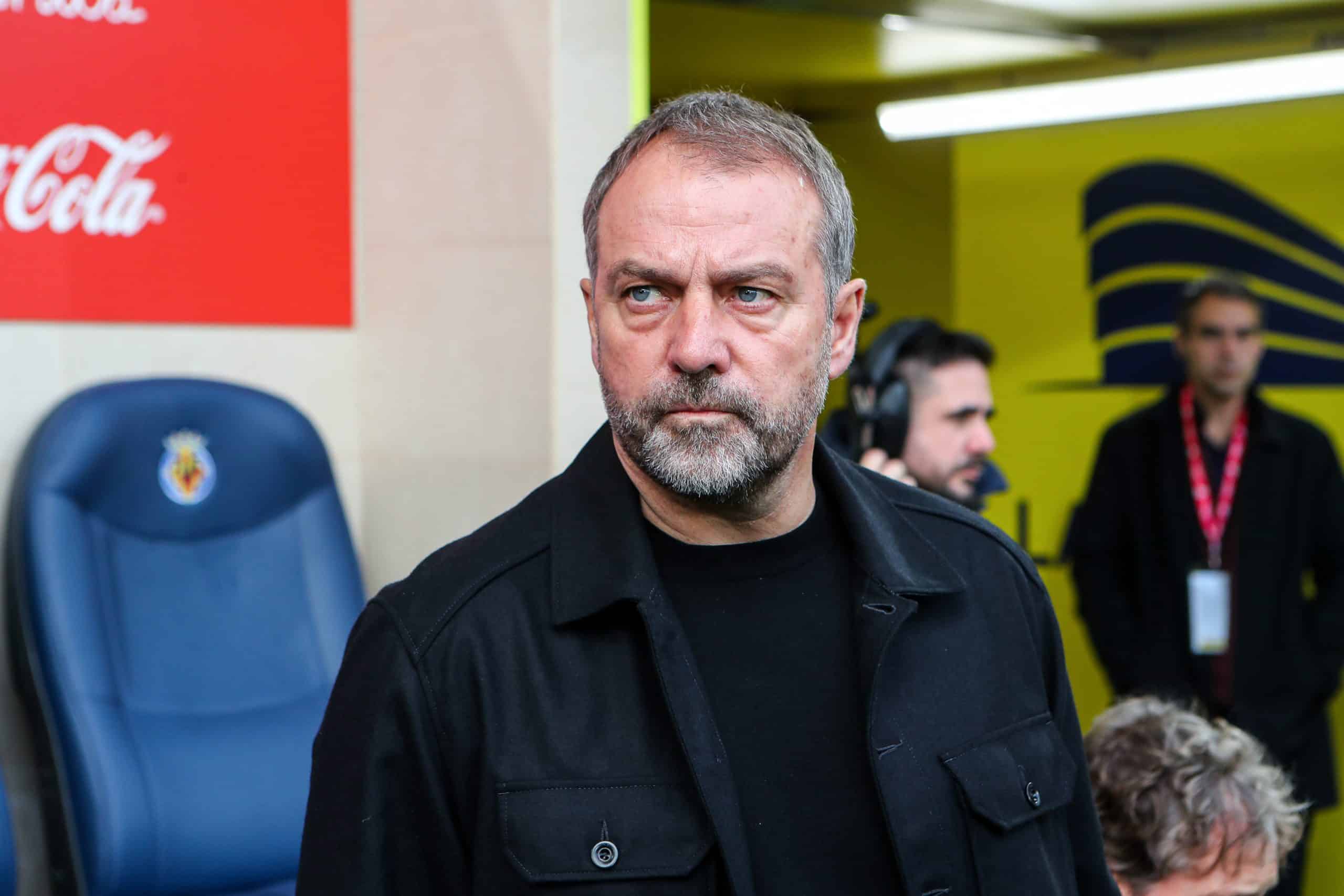 L'entraîneur du FC Barcelone, Hansi Flick.