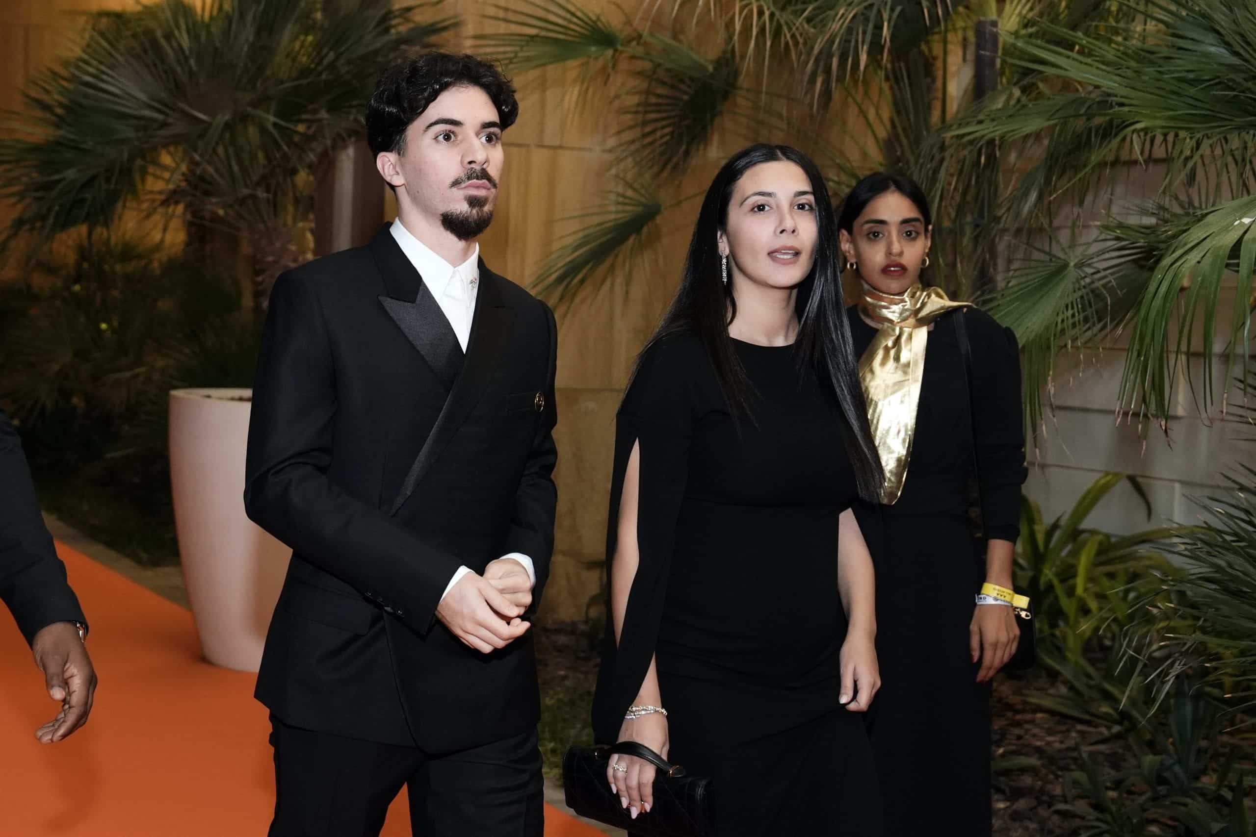 Vitinha au gala des Globe Soccer Awards avec sa compagne.