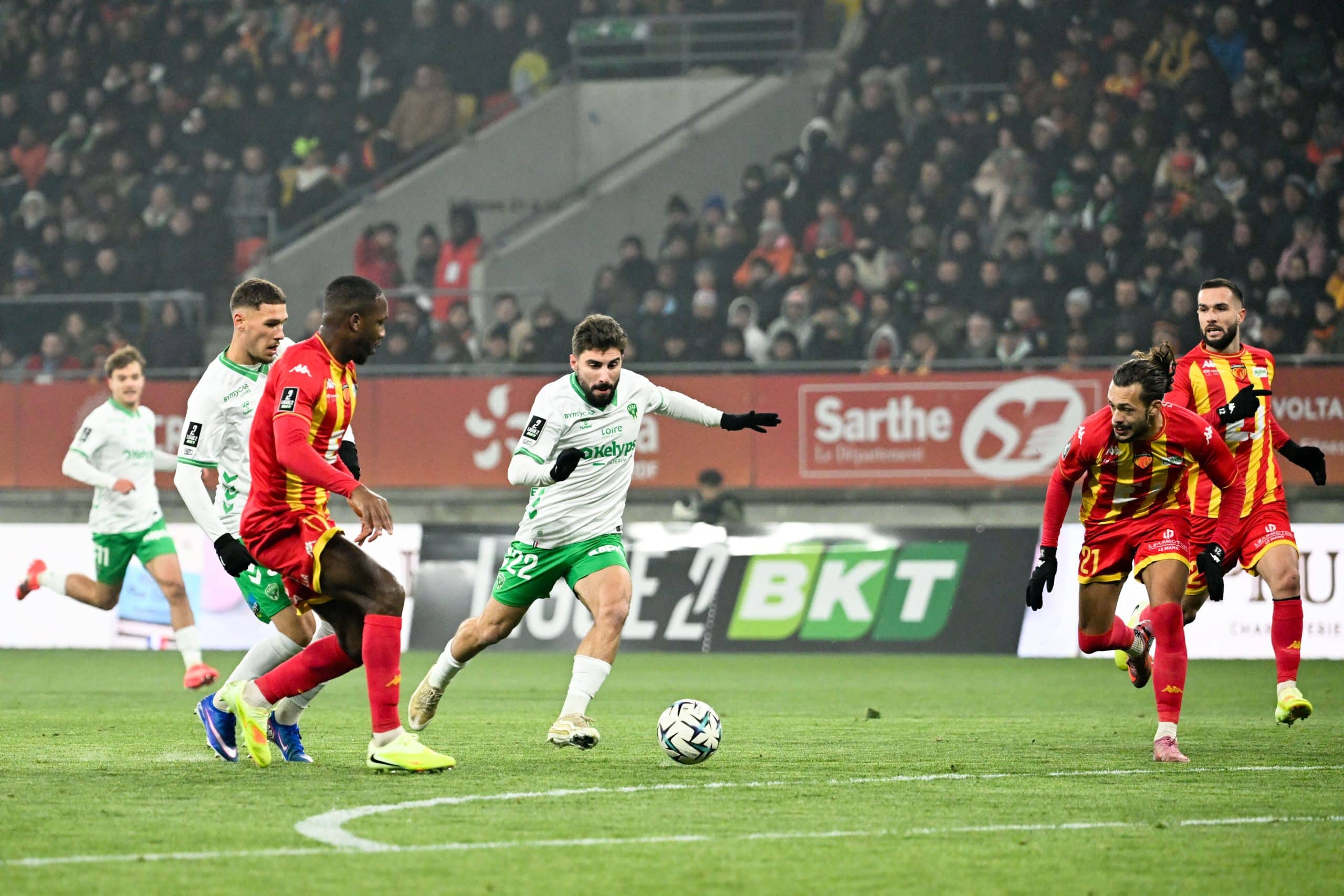 Lucas Stassin et Zuriko Davitashvili lors de Le Mans - ASSE