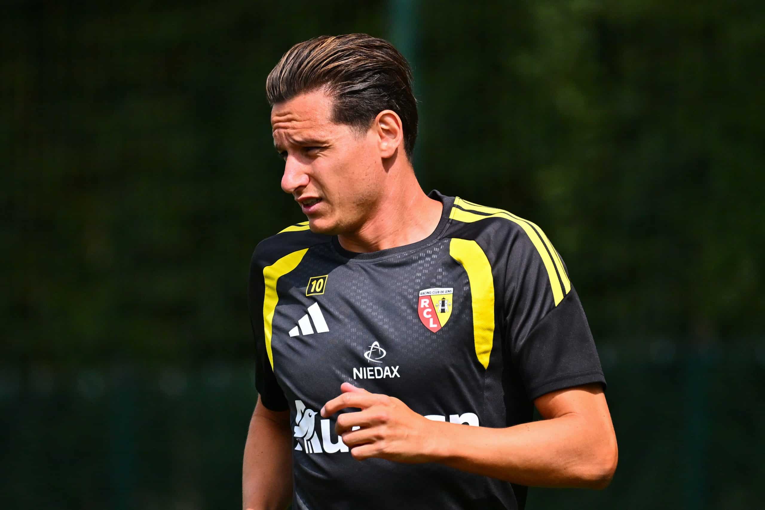 Florian Thauvin sous les couleurs du RC Lens