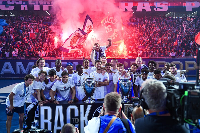 Le PSG en feu