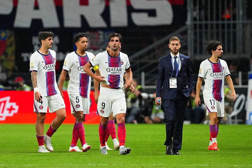 Le PSG à Rennes