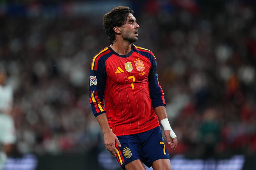 Ferran Torres avec l'Espagne