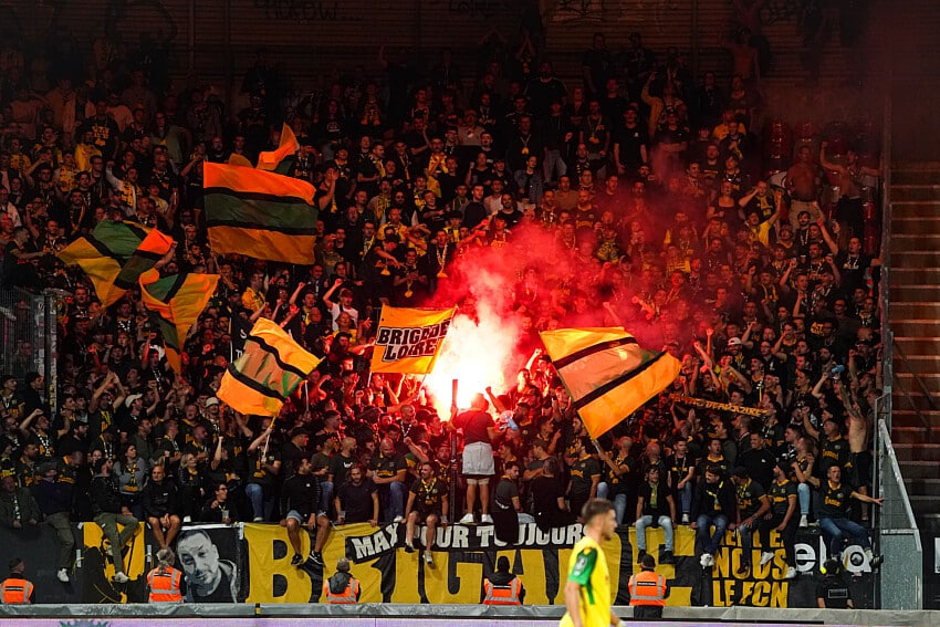 Les supporters du FC Nantes