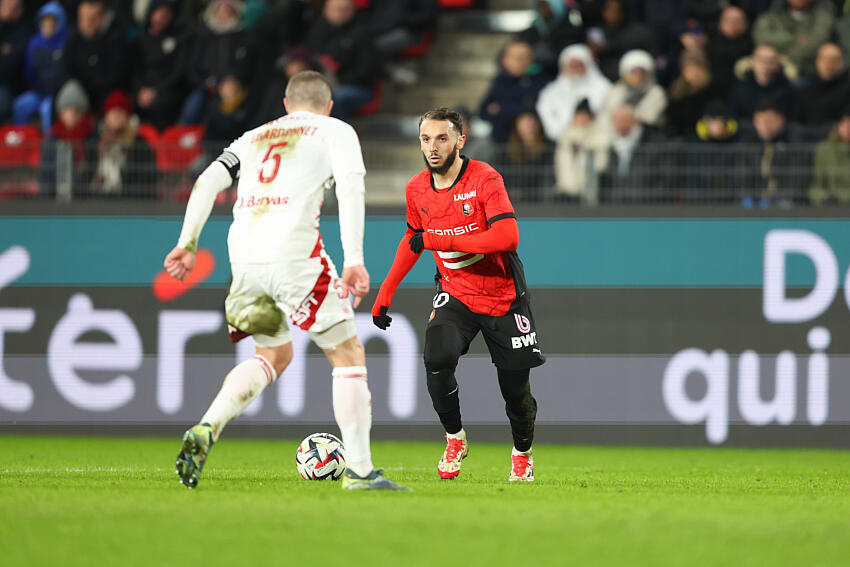 Amine Gouiri pourrait quitter le Stade Rennais au Mercato.