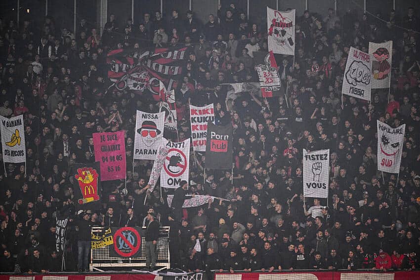 Les supporters de l'OGC Nice ont dérapé face à l'OM.