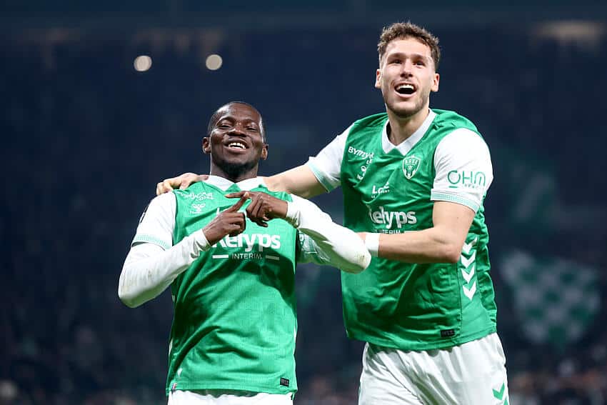 Boakye et Stassin à l'ASSE