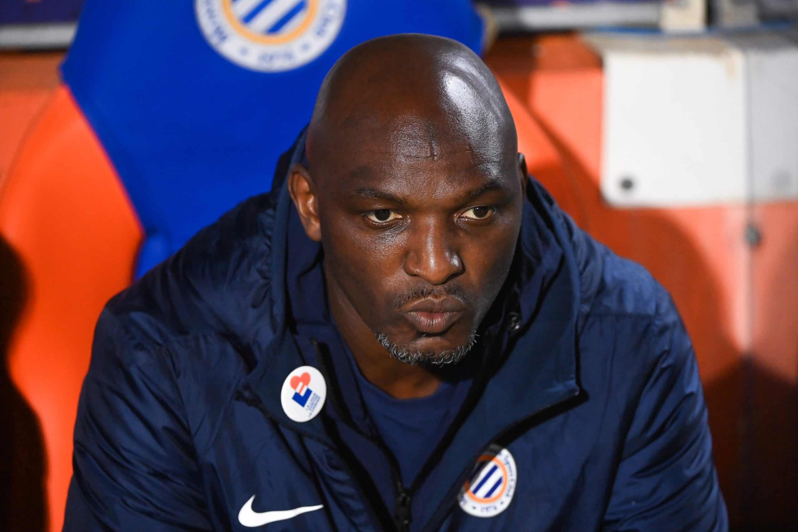 Zoumana Camara sur le banc de Montpellier.