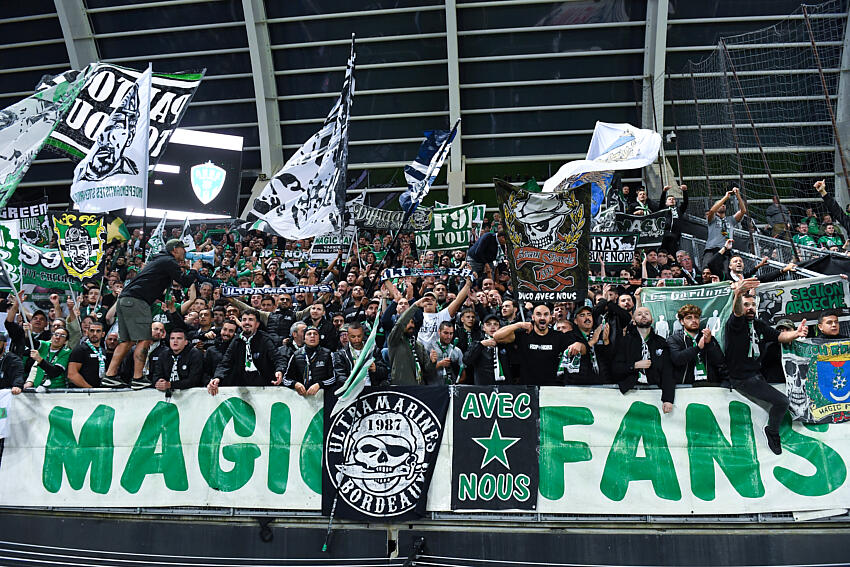 Les Magic Fans à l'ASSE