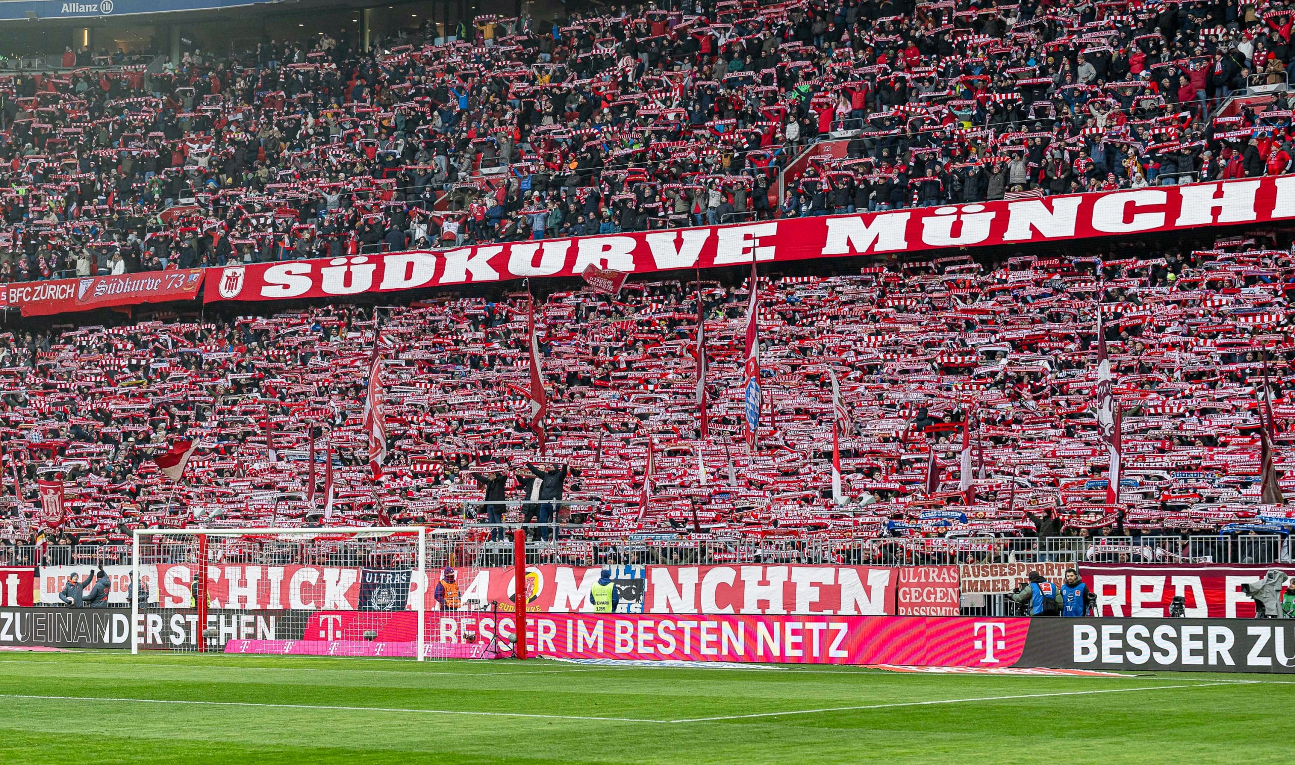 Les supporters du Bayern Munich