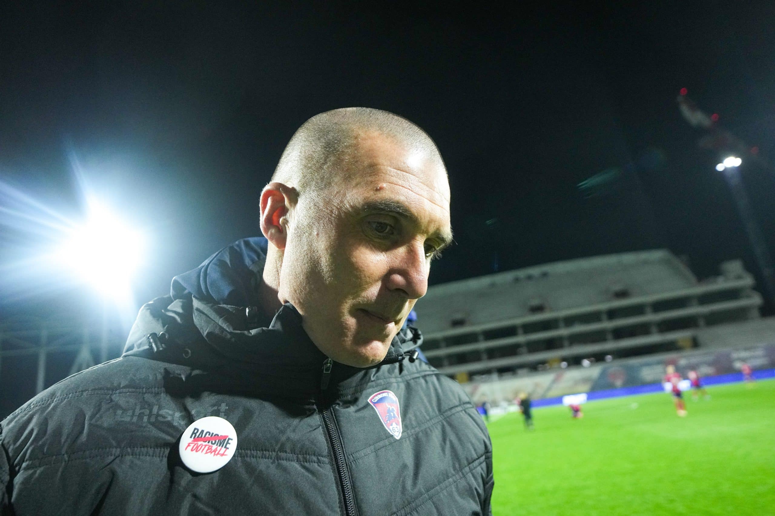 Laurent Batlles déçu après une défaite.