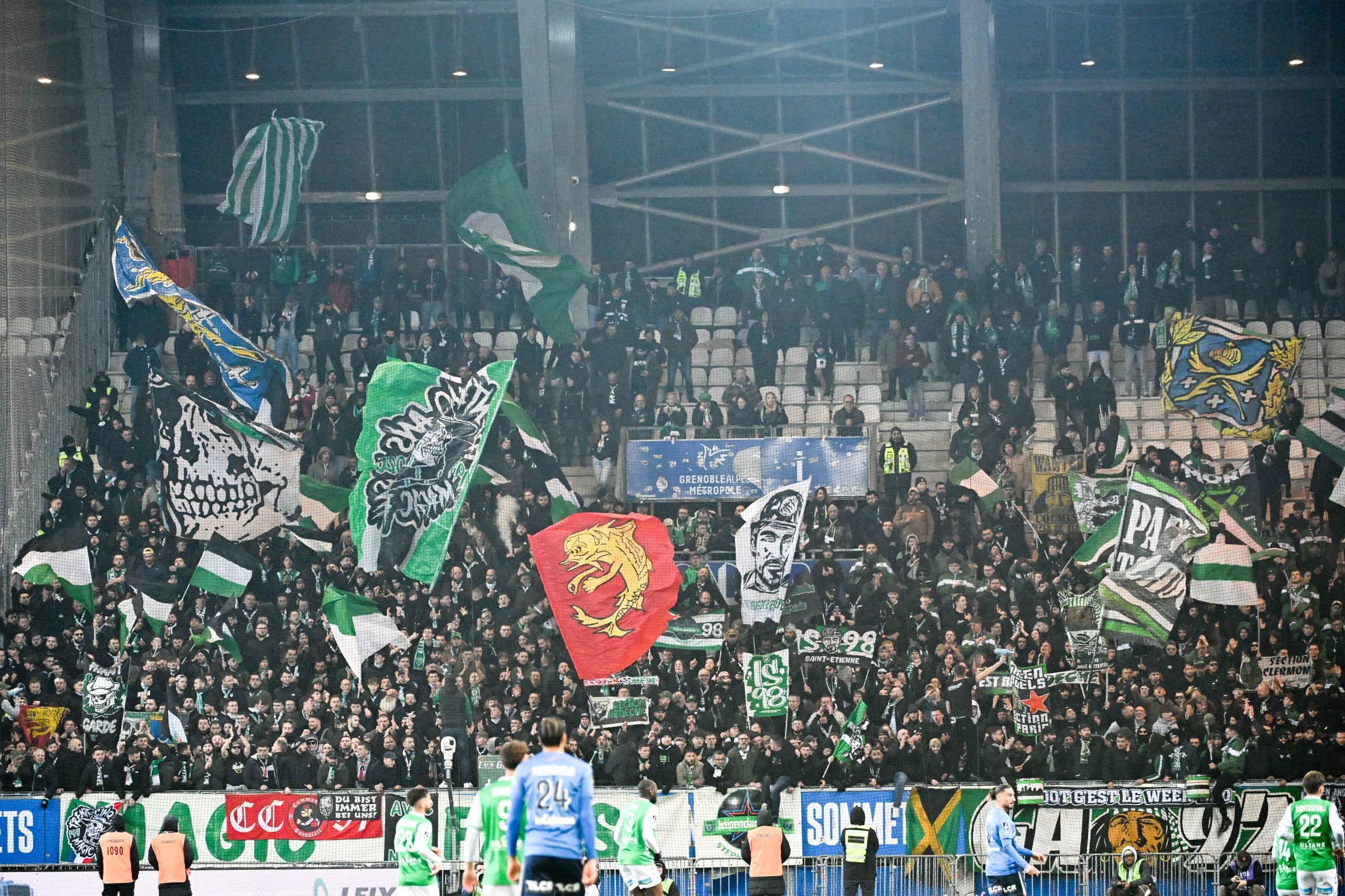 Les supporters de l'ASSE