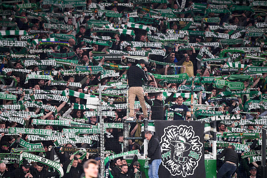 Les supporters de l'ASSE