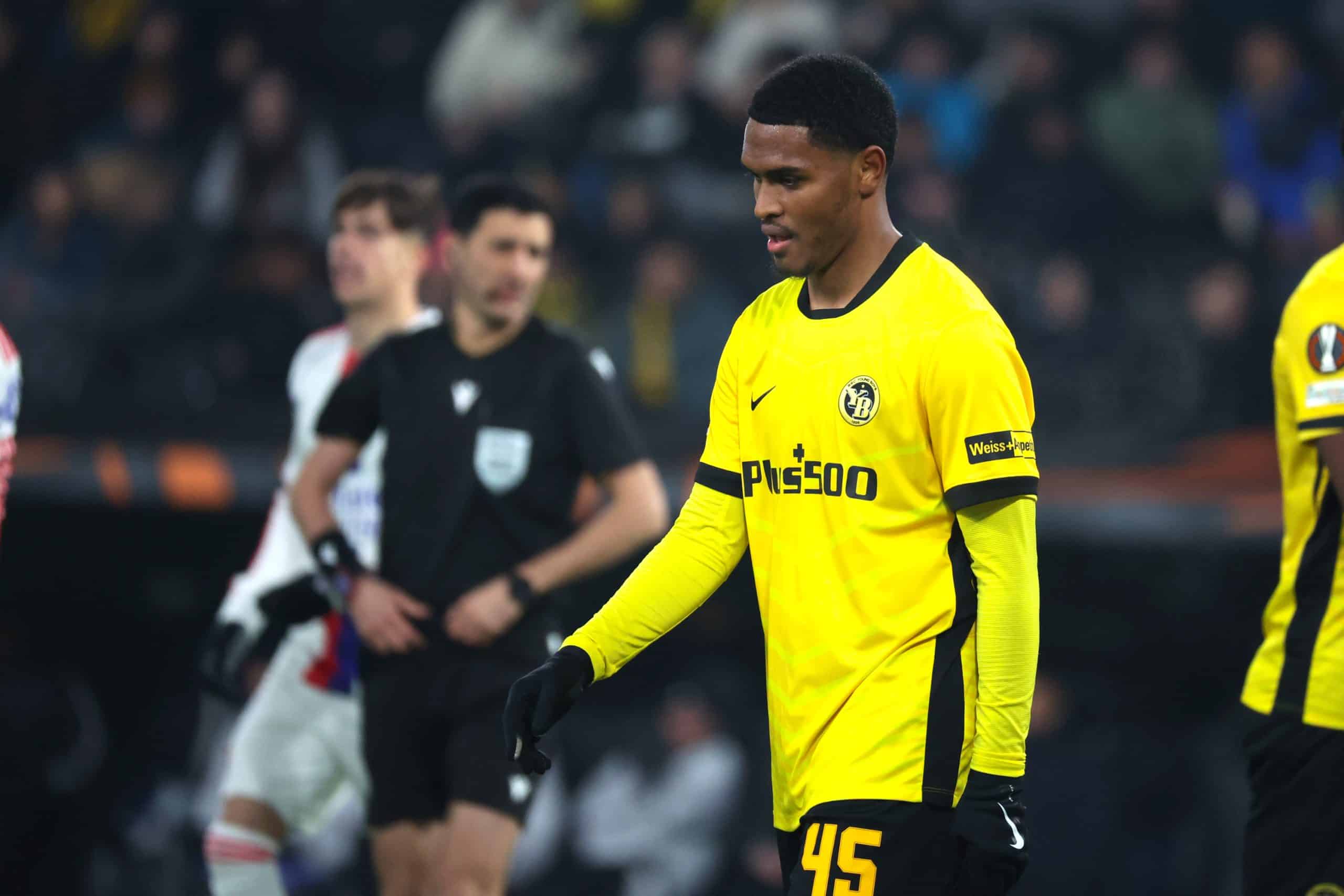 Rayan Raveloson déçu après la défaite des Young Boys de Berne contre l'OL.