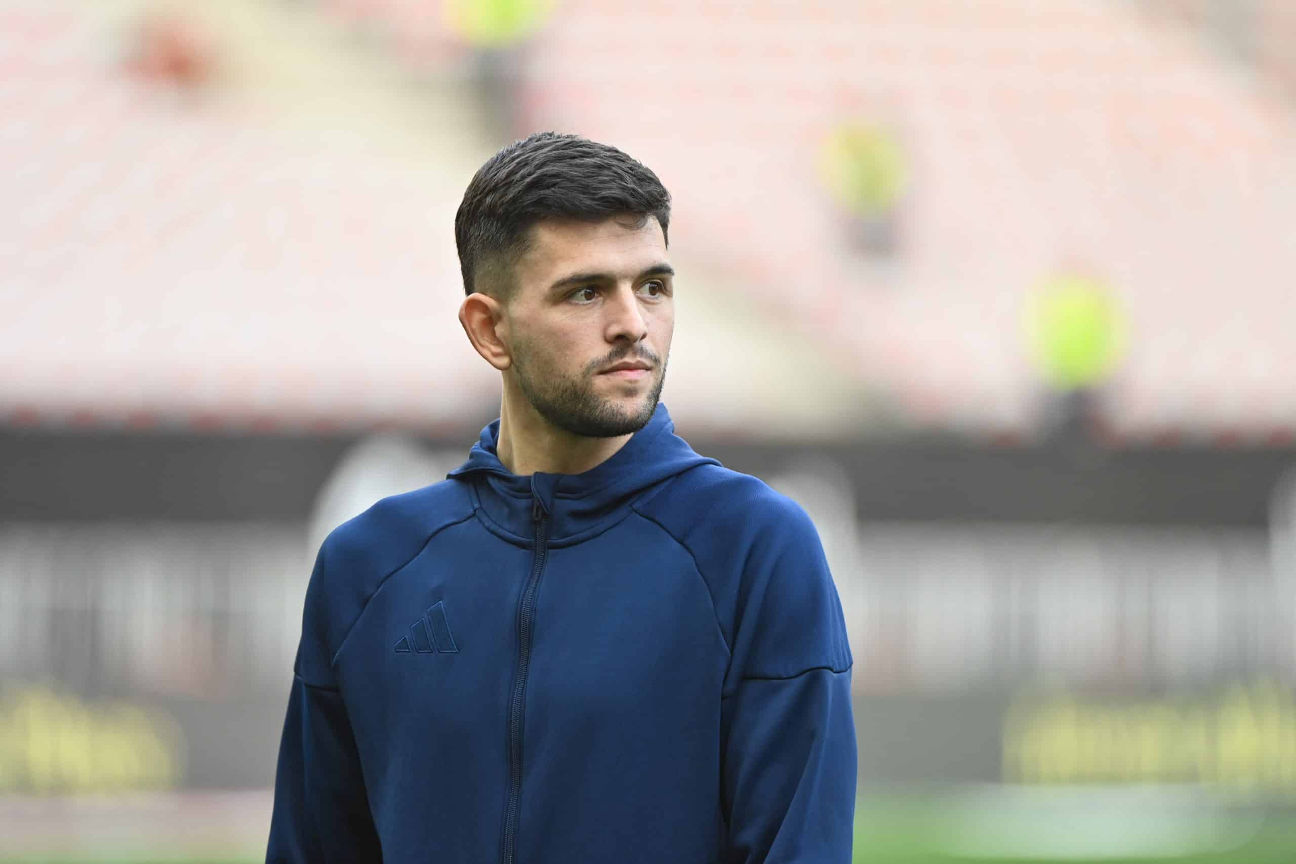 Julien Le Cardinal avant un match du SB29.