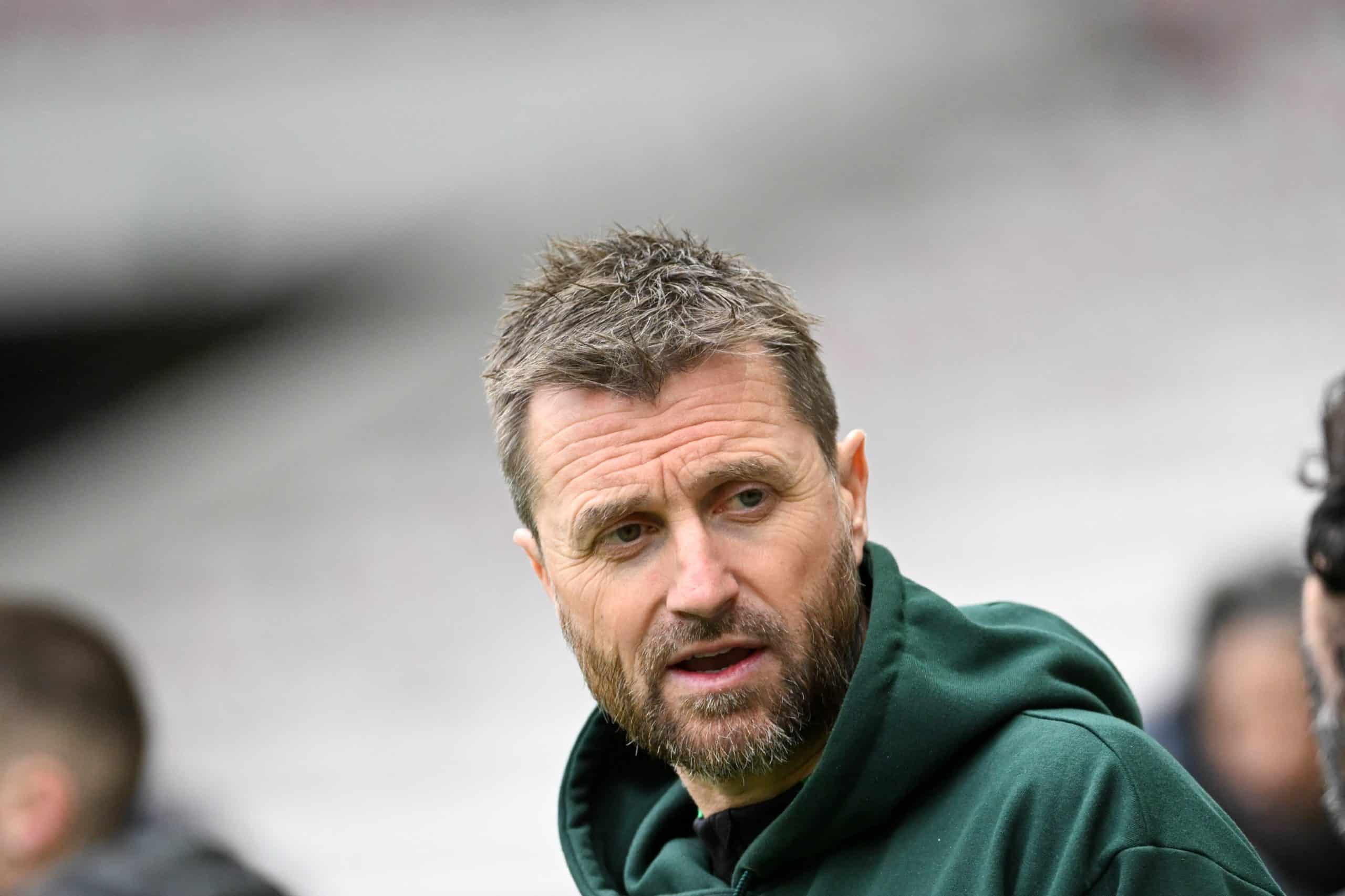 L'entraîneur de l'ASSE, Eirik Horneland.