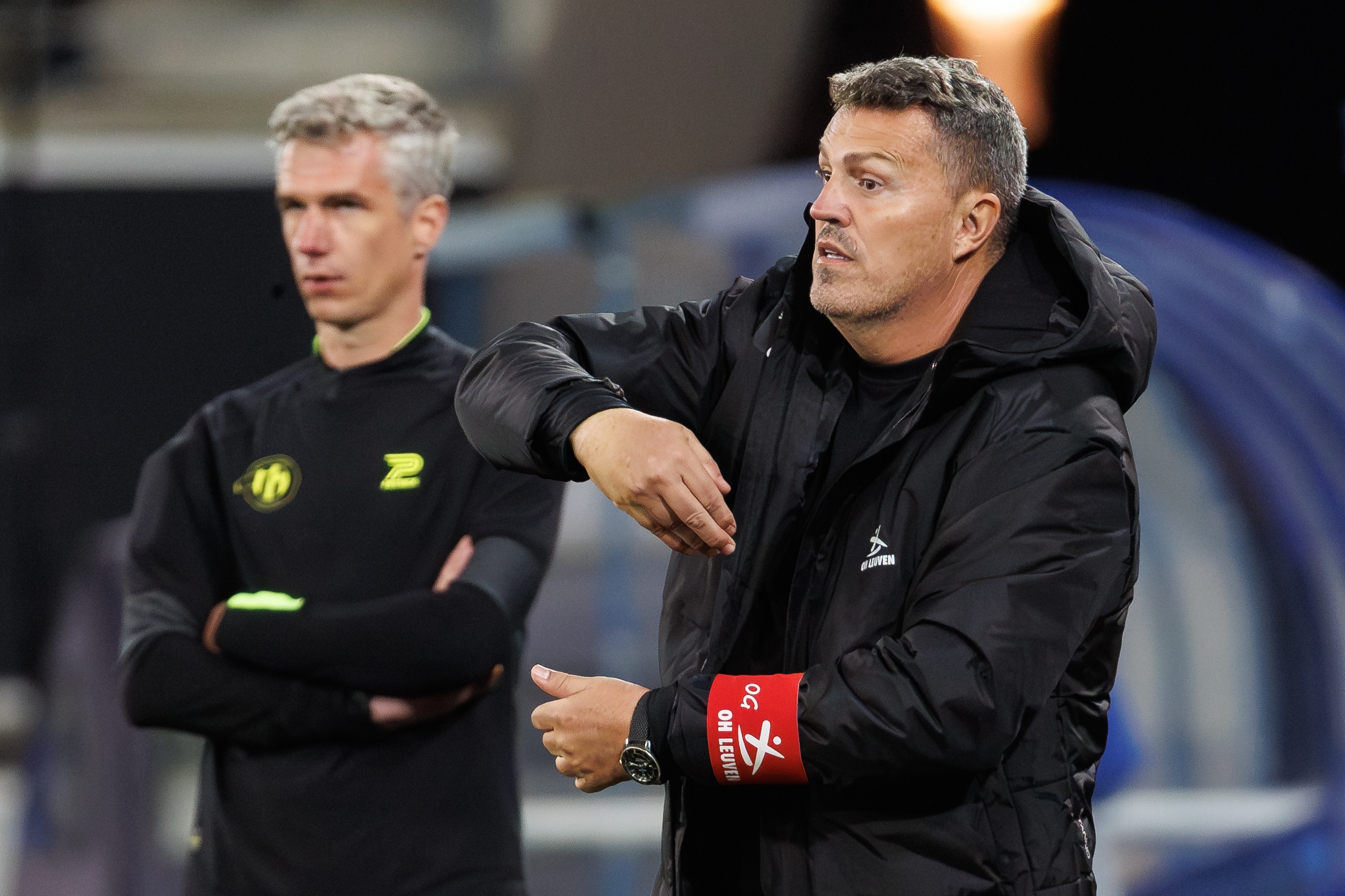 Oscar Garcia lors de son passage à l'OH Louvain.