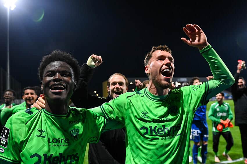 Pedro et Stassin à l'ASSE