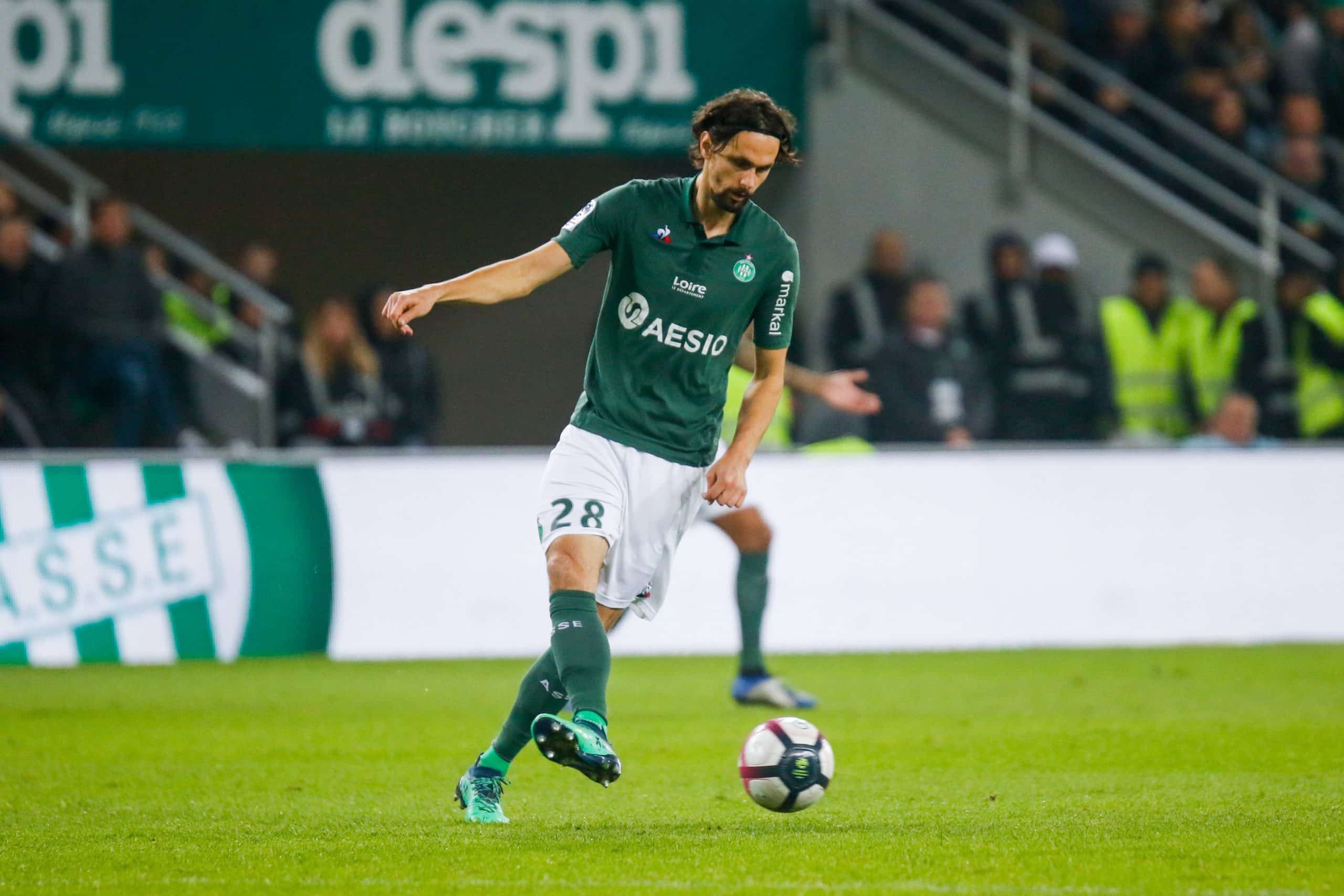 Neven Subotic sous le maillot de l'ASSE.