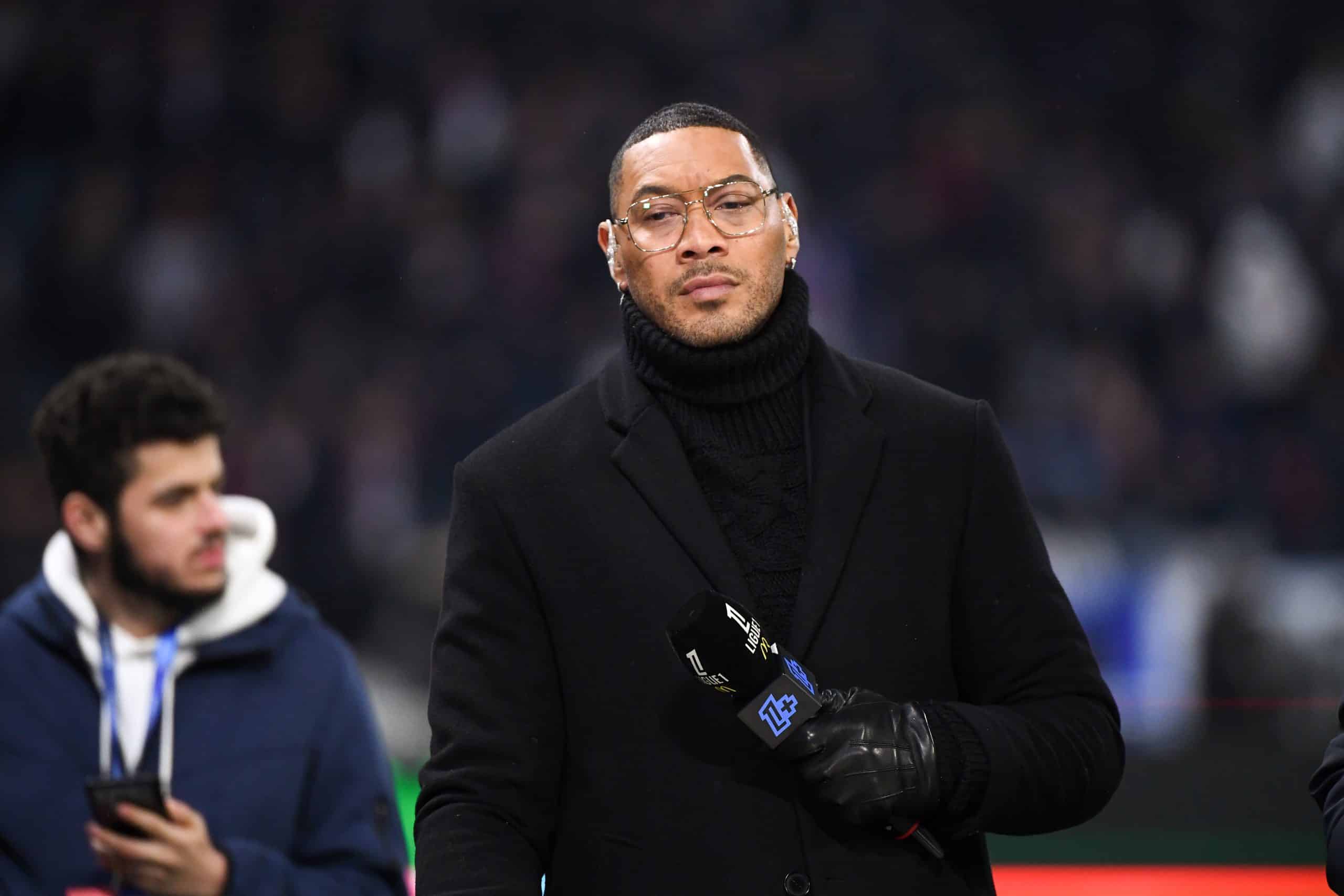 Guillaume Hoarau au micro de Ligue 1+.