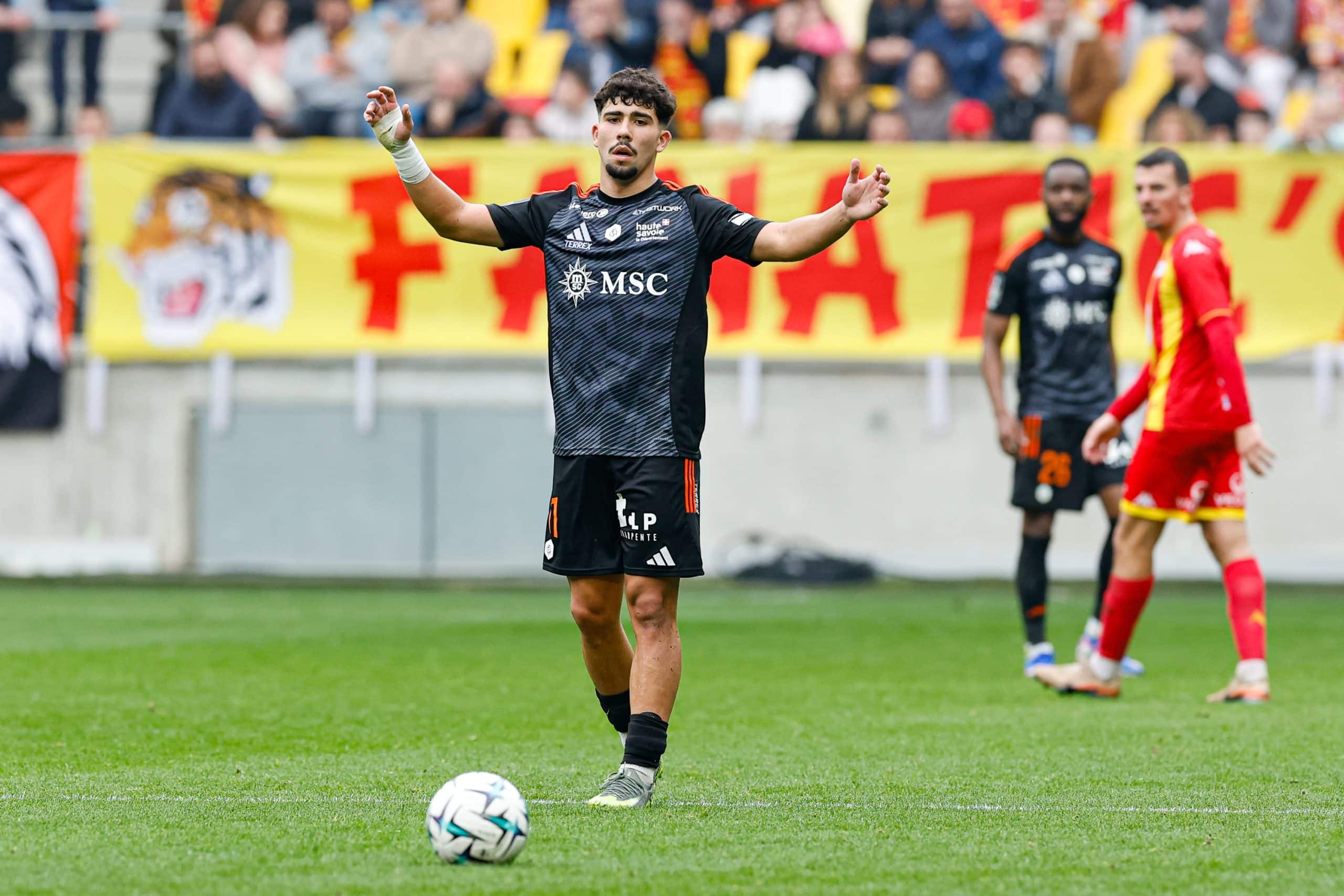 Alejandro Gomes Rodriguez lors du match d'Annecy au Mans.