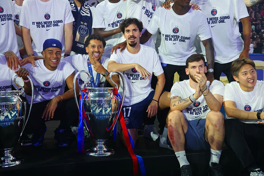 Le PSG sacré en C1