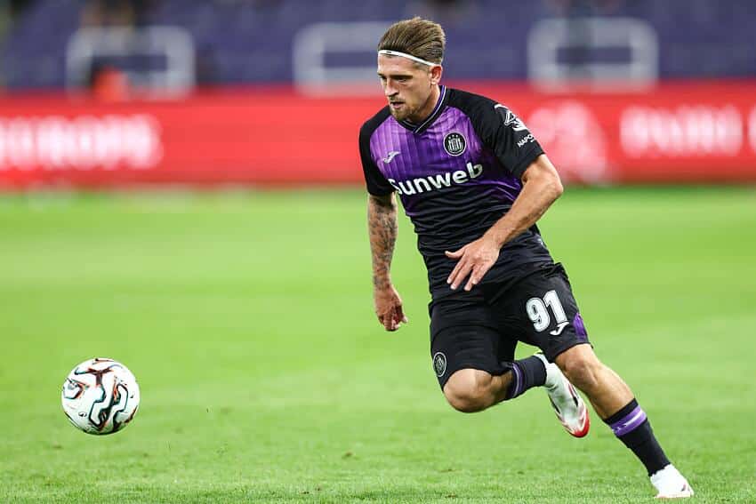 Adriano Bertaccini sous le maillot d'Anderlecht