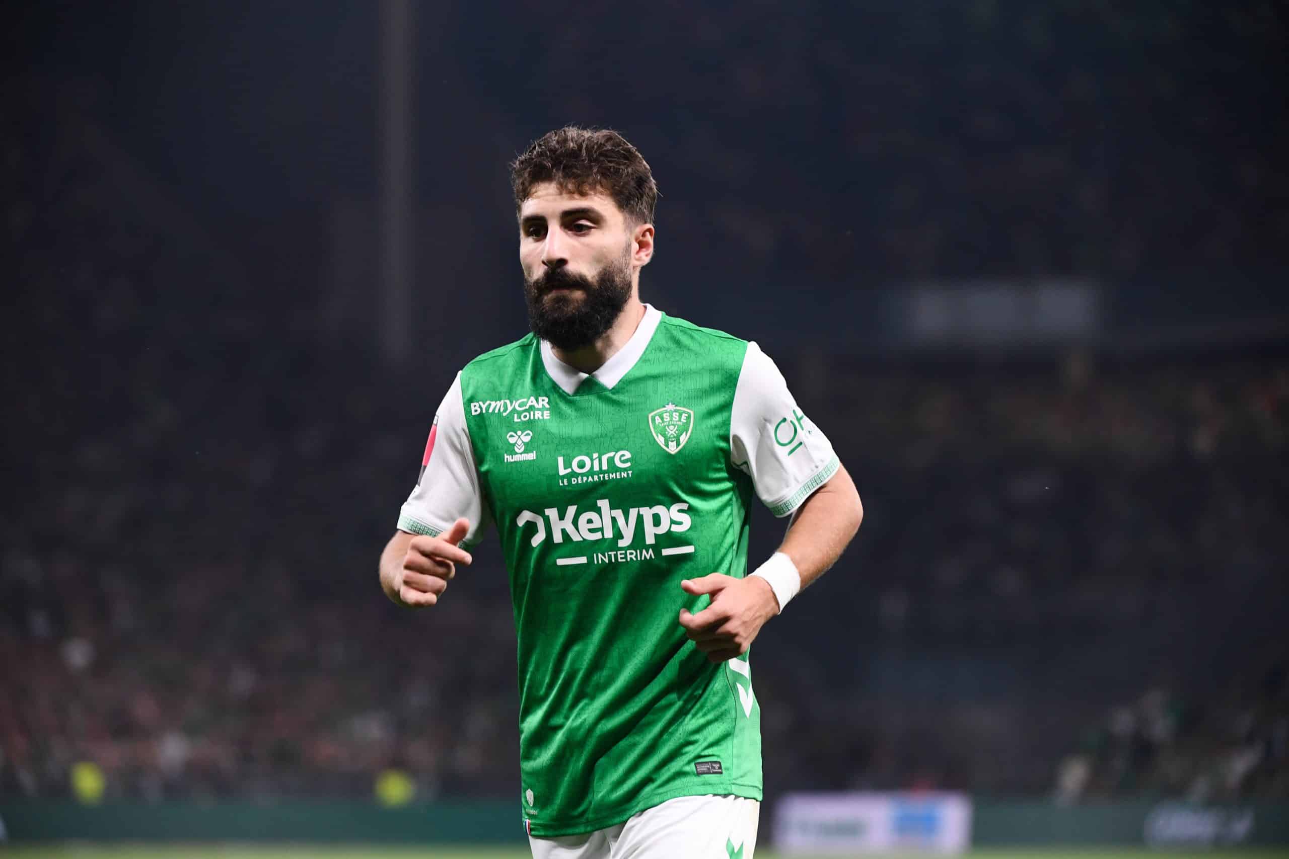 Zuriko Davitashvili sous le maillot de l'ASSE