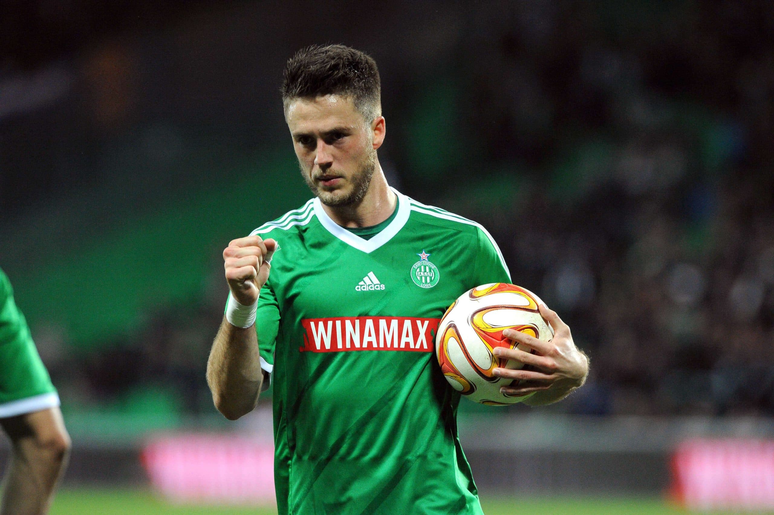 Ricky Van Wolfswinkel sous le maillot de l'ASSE