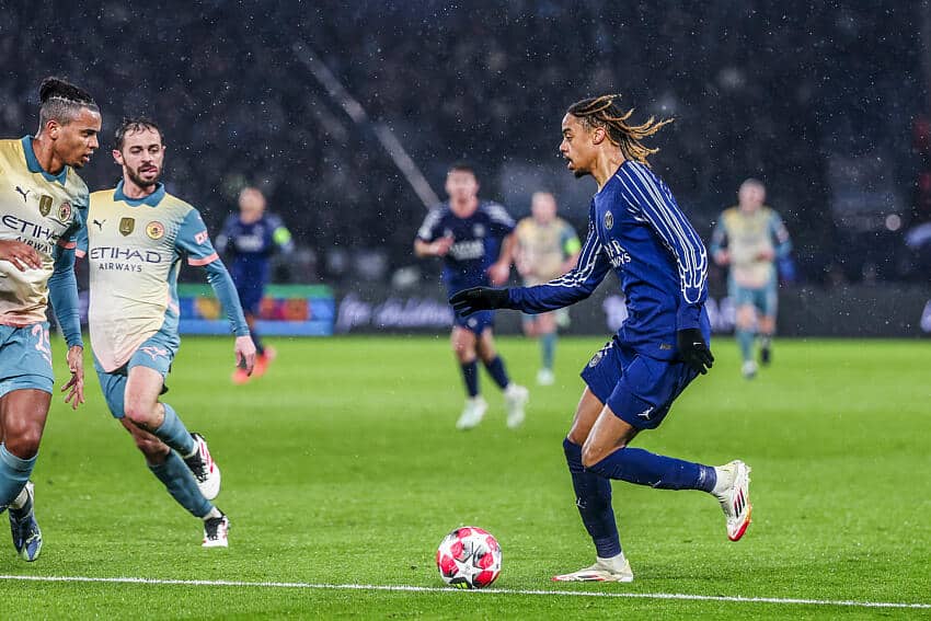 Bradley Barcola a été le grand artisan de la remontada du PSG contre Manchester City (4-2).