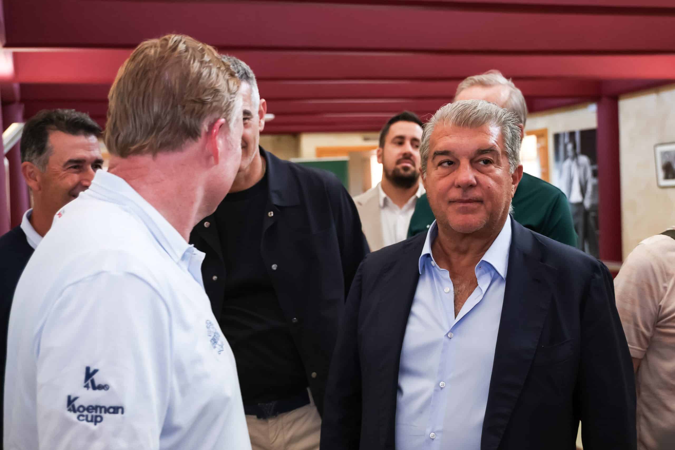 Joan Laporta, le président du FC Barcelone