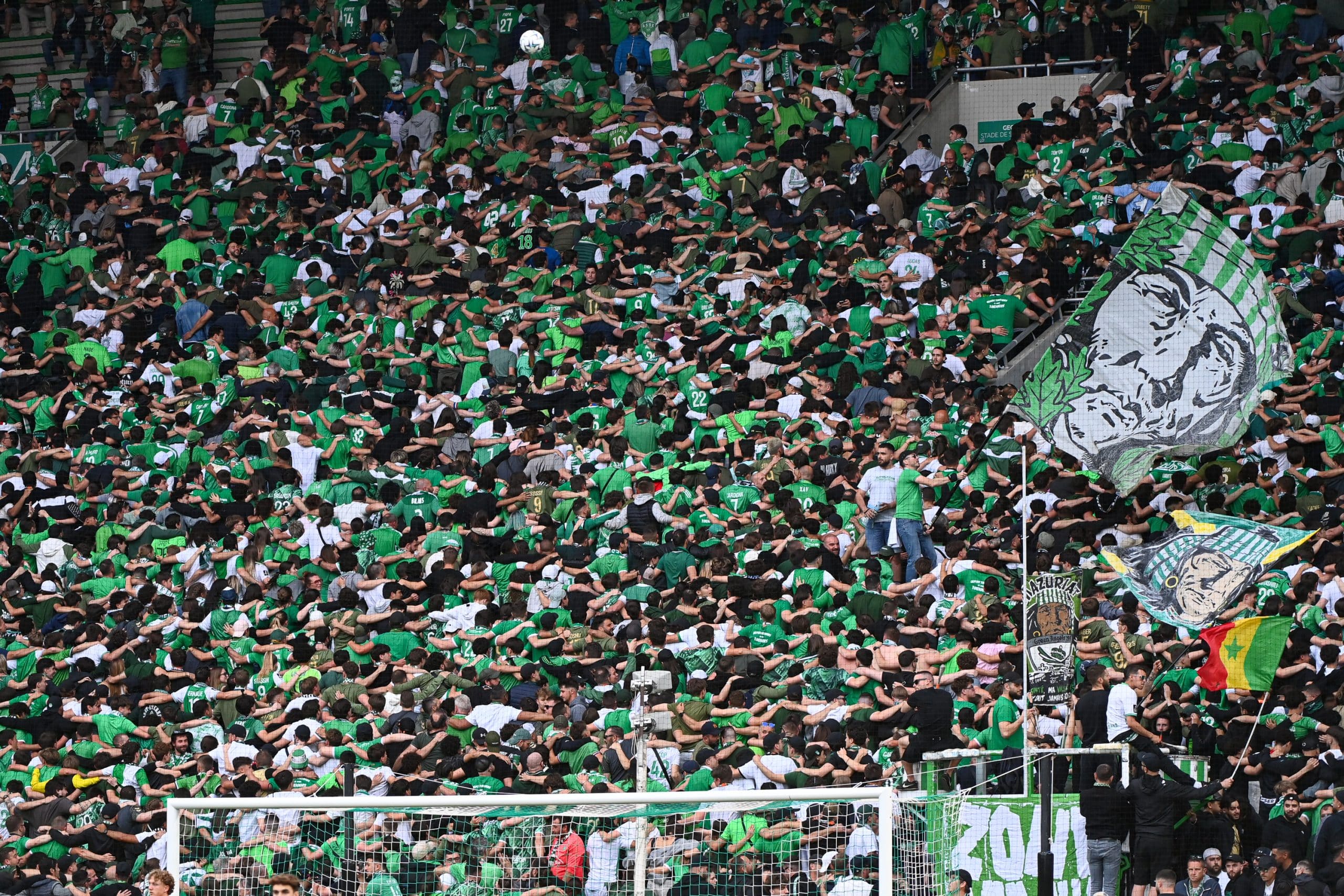 Les supporters de l'ASSE