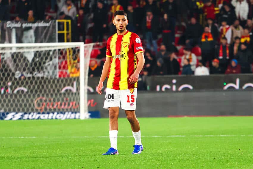 Amin Cherni sous le maillot de Göztepe