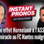 L’instant pronos L1 (J16) : « Un effet Horneland à l’ASSE, pas de miracle à Nantes malgré Lopes »