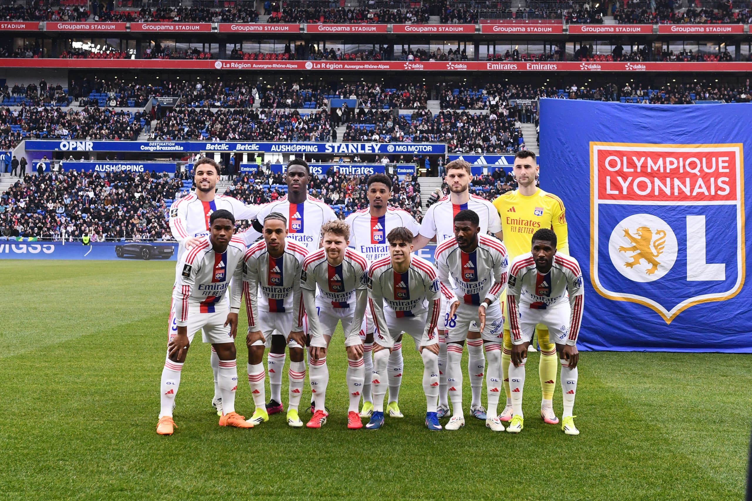 Les joueurs de l'OL