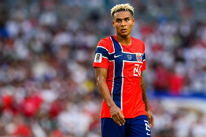 Antonio Nusa avec la Norvége lors de la Coupe du monde 2026