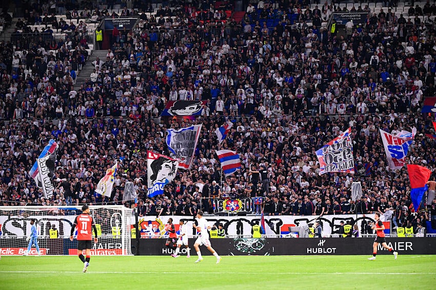 Le supporters de l'OL