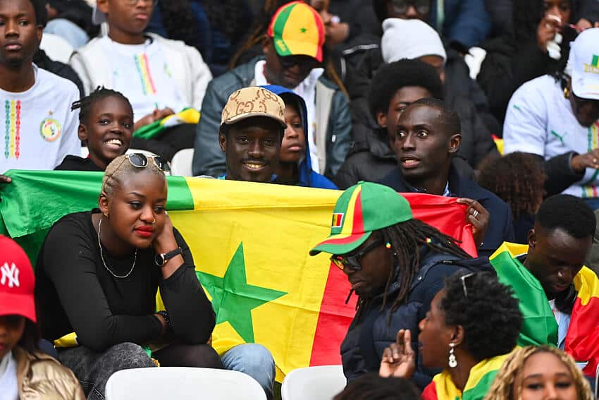Les supporters du Sénégal