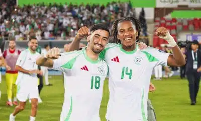 CAN : Amoura (Algérie) désamorce la polémique après son geste envers un fan congolais