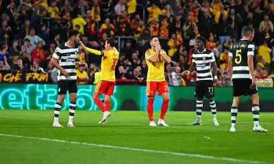 RC Lens – Sporting Portugal (0-2) : Lens tombe face à plus fort, les notes des Sang et Or