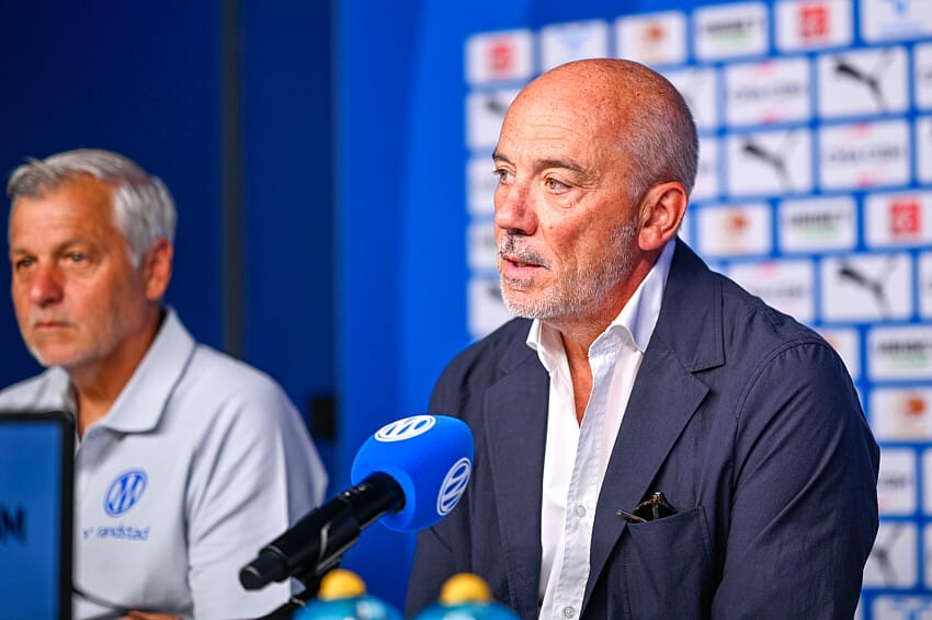 Stéphane Richard, le président de l'OM
